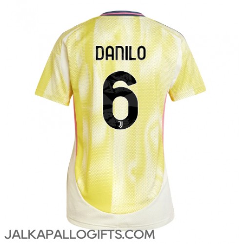 Juventus Danilo Luiz #6 Vieraspaita Naiset 2024-25 Lyhythihainen